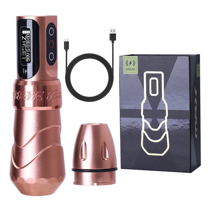 Tattoo Pen Machine With 2400mAh Battery Stroke Coreless Motor Rechargeable Rotary Tattoo Gun For Ar 7