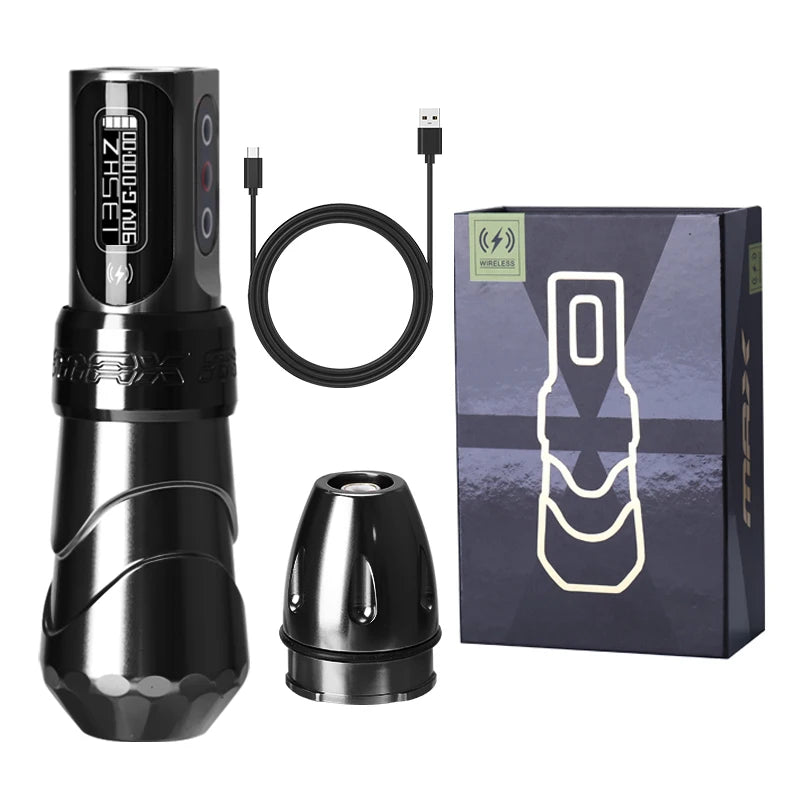 Tattoo Pen Machine With 2400mAh Battery Stroke Coreless Motor Rechargeable Rotary Tattoo Gun For Ar 8