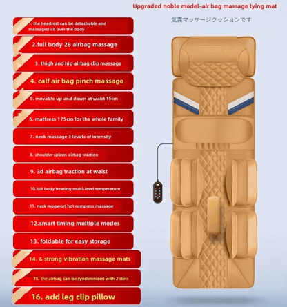 Heated Airbag Swing Full Body Massage Mat 5
