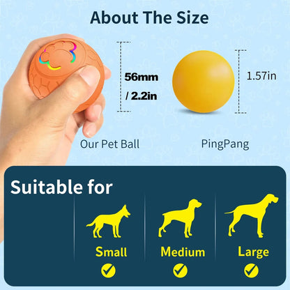 Smart Electronic Pet Toy Ball With USB Charging And RGB Lights 6