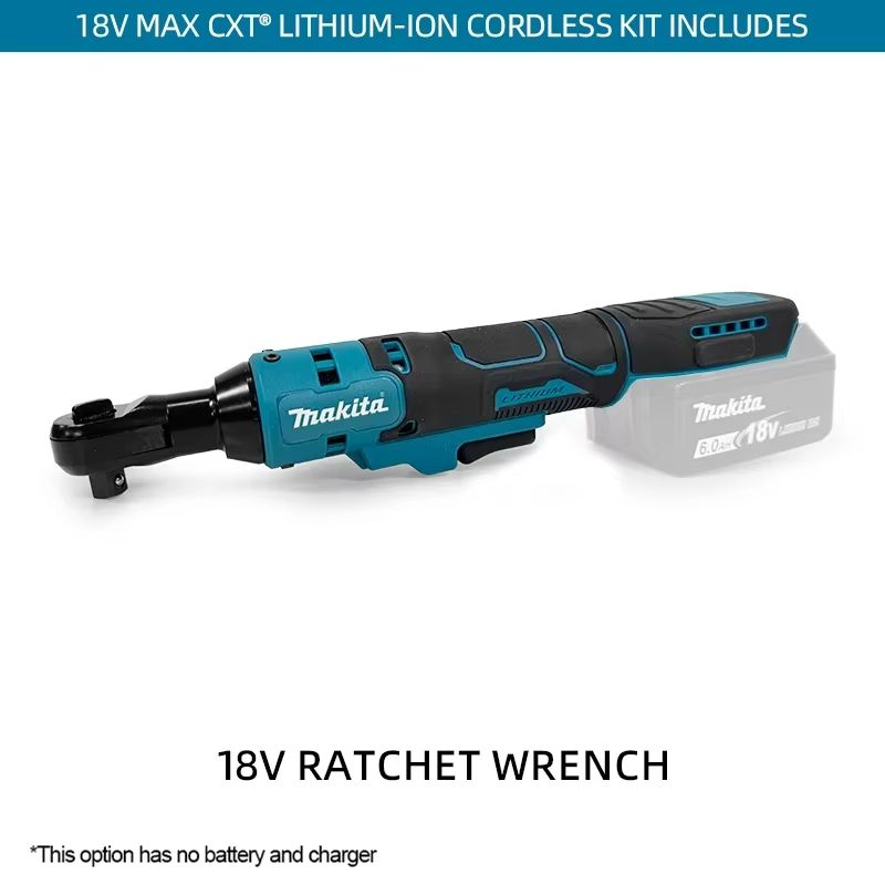 HighTorque 18V Brushless RightAngle Ratchet Wrench  Compact Power Tool 7
