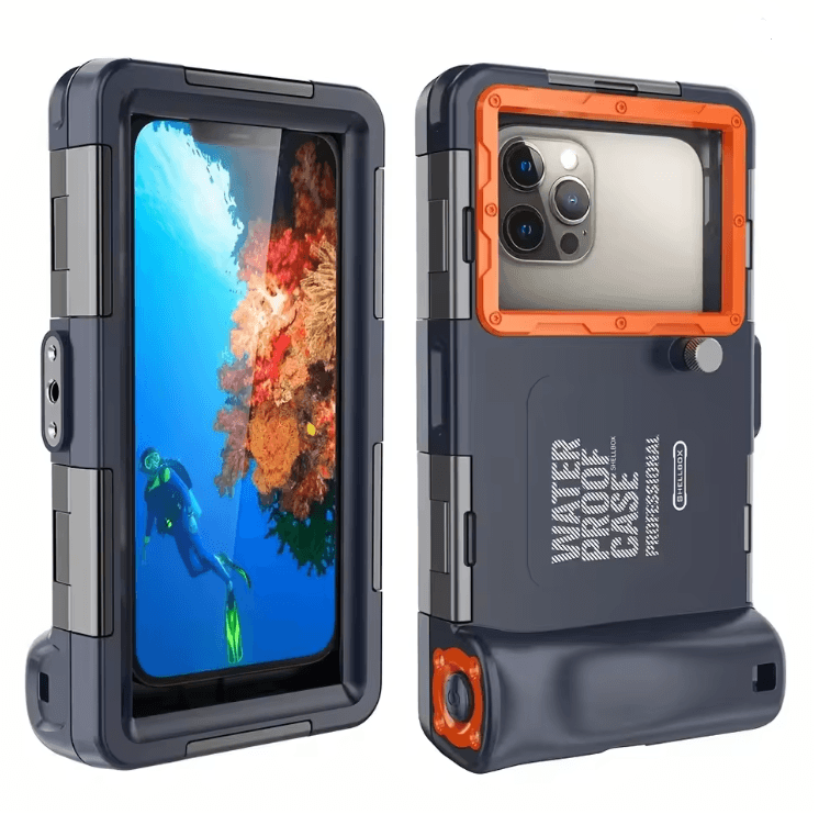 Universal 15m Waterproof Diving Phone Case with Lanyard