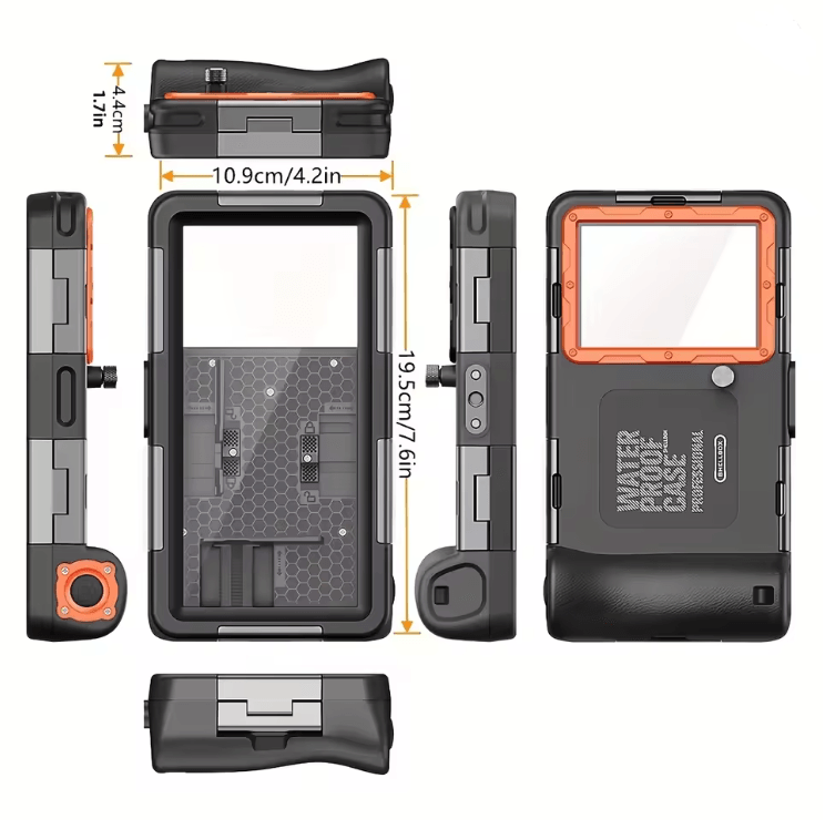 Universal 15m Waterproof Diving Phone Case With Lanyard 3