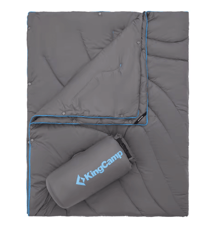 Lightweight Packable Puffy Camping Blanket 3
