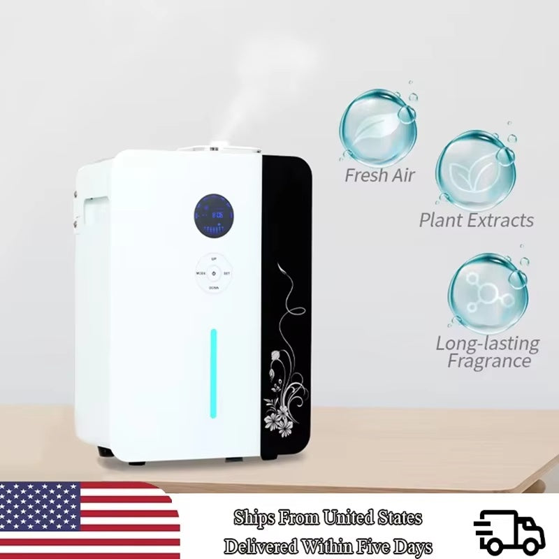 Air Purifier Electric Perfume Machine Aroma Diffuser HVAC Scent System WIFI Metal Body for Commercial & Home Use