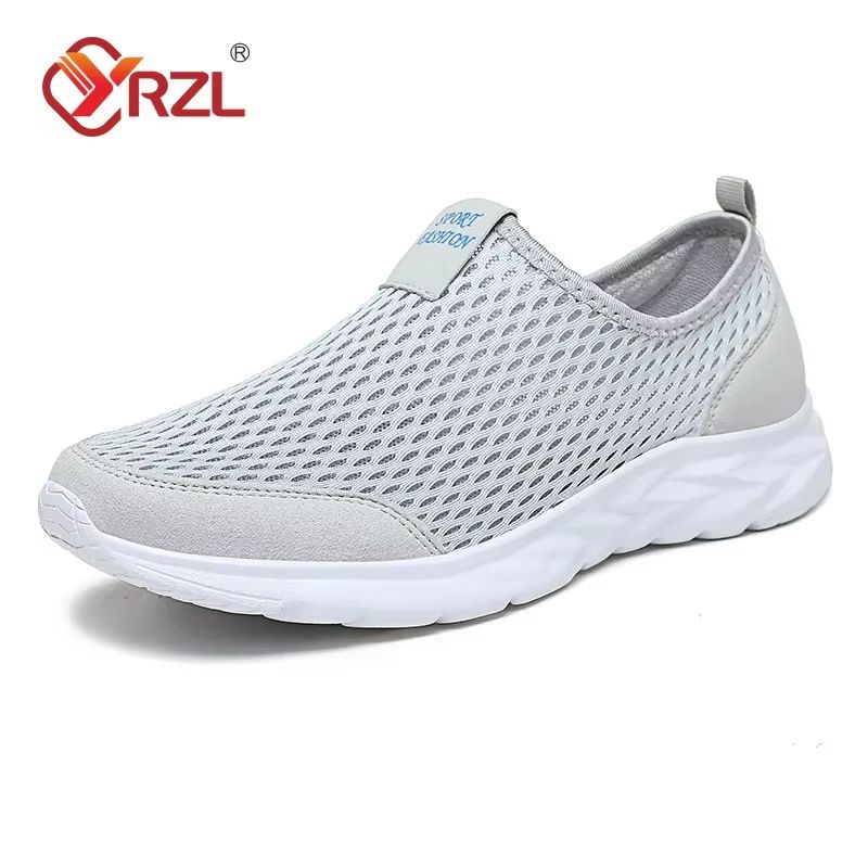 Men Sneakers Lightweight Mesh Walking Shoes Breathable Casual NonSlip Tennis Loafers 10