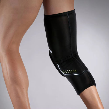 Knee Brace Compression Sleeve  Shockproof Support For Running Arthritis  Joint Pain Relief For Men  4