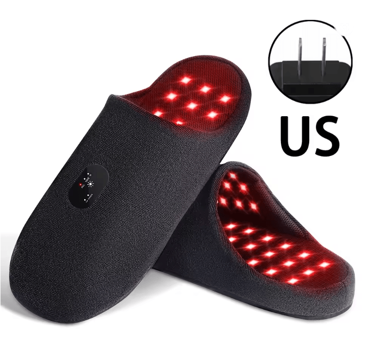 Astarexin Tri Wave Red Light Therapy Slippers For Foot Pain Relief 3
