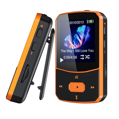 RUIZU X52 Bluetooth MP3 Player With Clip  Portable Sports Music Player With 15 Display FM Radio Ped 8