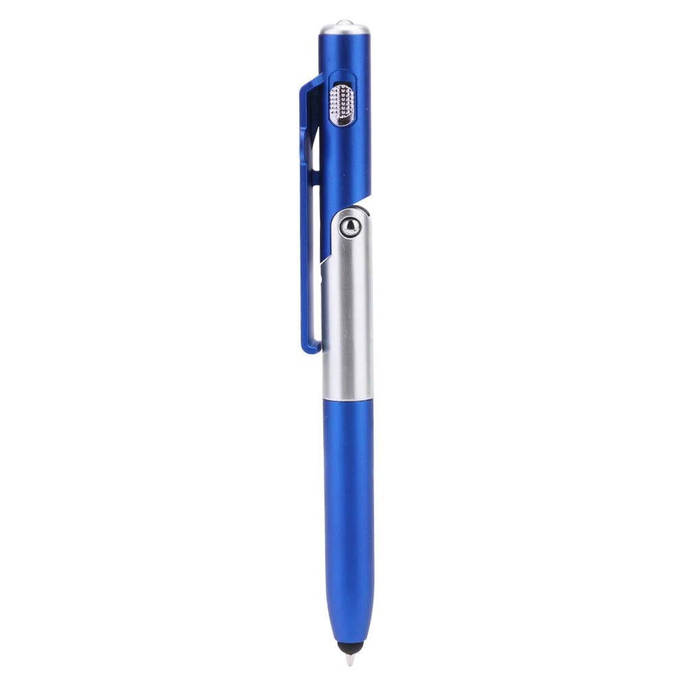 4 in 1 Multifunctional Ballpoint Pen with Phone Stand, Folding LED Light, Back to School Stationery Gift