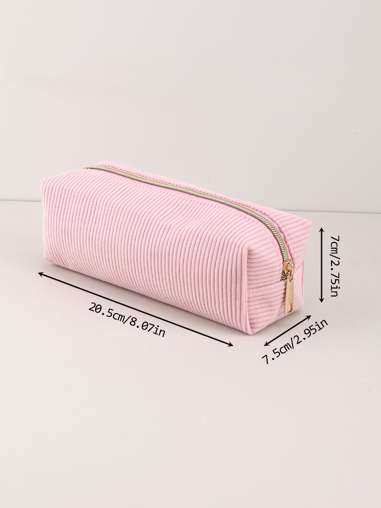 Large Capacity Pencil Case for School, Solid Color Stationery Bag, Pencil Case School Supplies Gift Organizer
