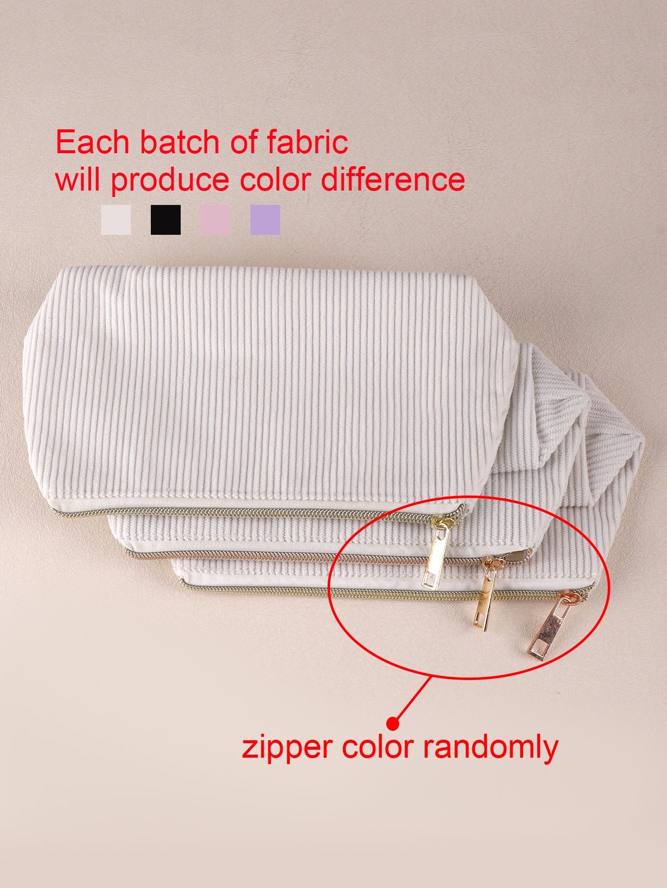 Large Capacity Pencil Case for School, Solid Color Stationery Bag, Pencil Case School Supplies Gift Organizer