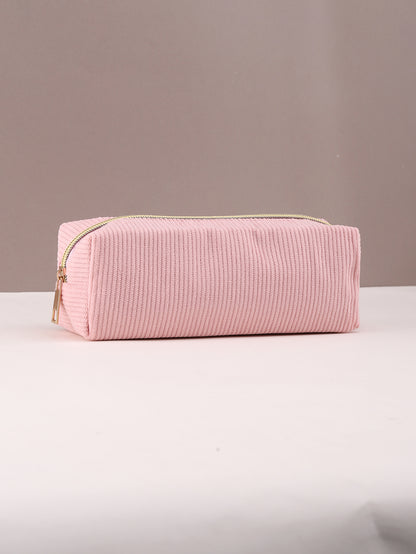 Large Capacity Pencil Case for School, Solid Color Stationery Bag, Pencil Case School Supplies Gift Organizer