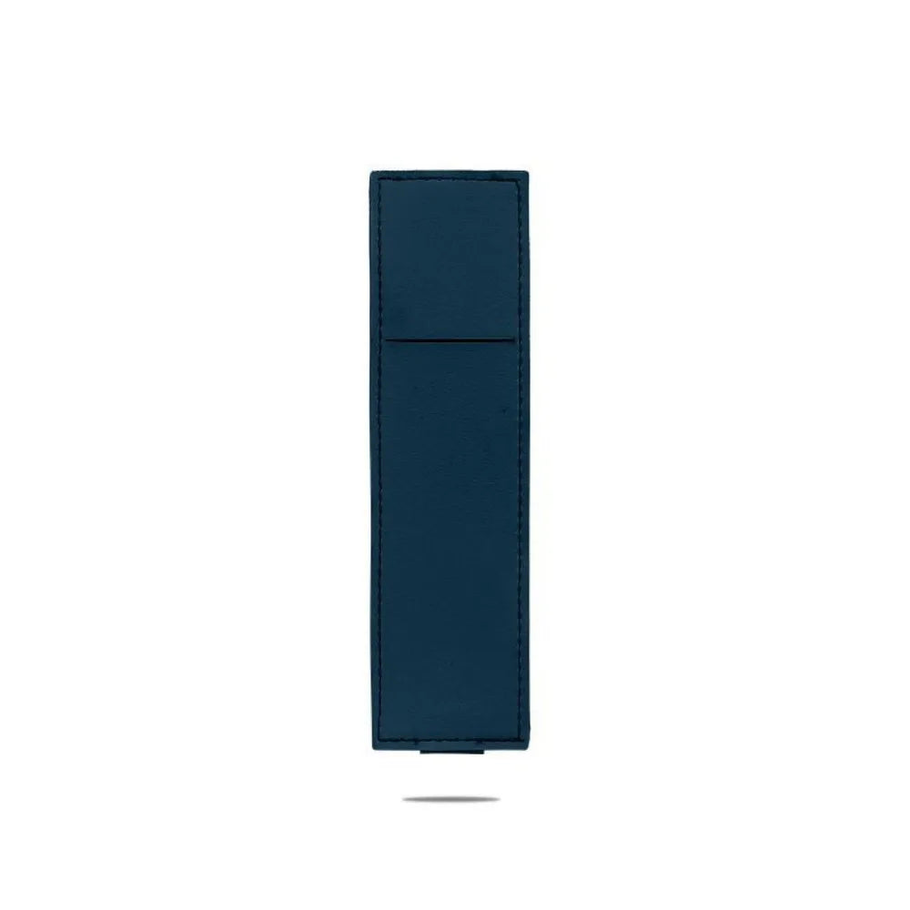PU Leather Pen Bag for Notebook, Elastic Buckle Pen Case for Office, Stylish Stationery Organizer, Back to School Gift