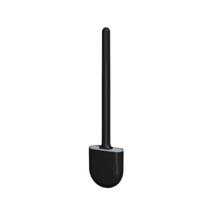 Wall Hanging Long Handle Toilet Brush, Silicone Cleaning Brush for Bathroom, Durable, Easy to Clean Toilet Brush Set