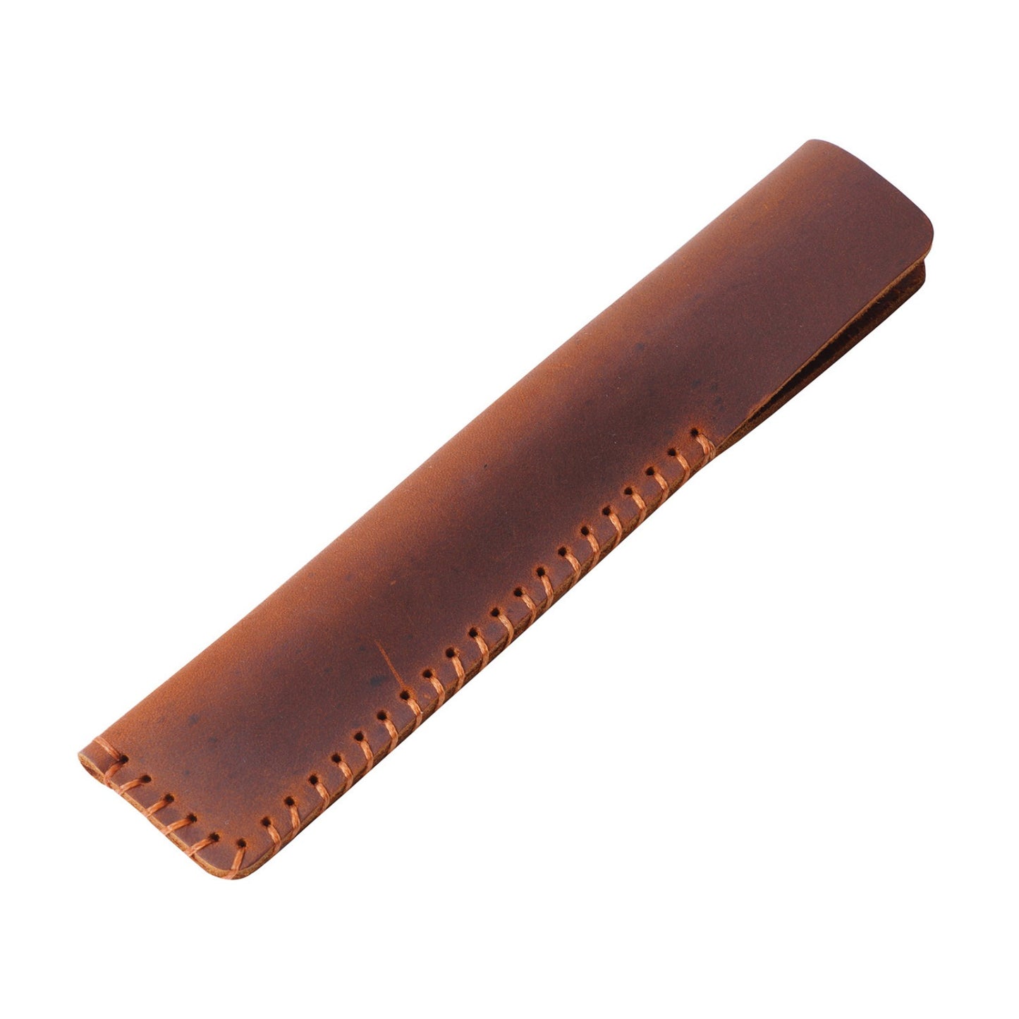 Vintage Leather Pencil Case, Handmade Cowhide Pen Holder, School and Office Pens Organizer Bag, Gift for Students