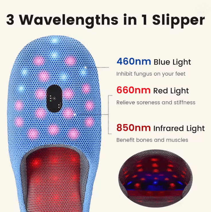 FootRevive Rechargeable Red Light Foot Therapy Device 1
