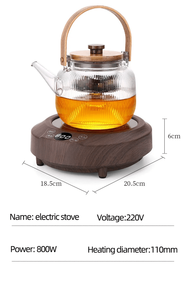 XiaoCeram Smart Electric Ceramic Tea Stove 1200W Portable Hot Plate 6