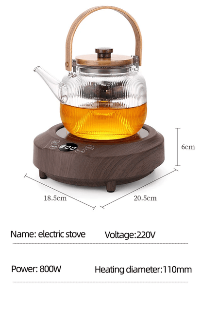 XiaoCeram Smart Electric Ceramic Tea Stove 1200W Portable Hot Plate 6