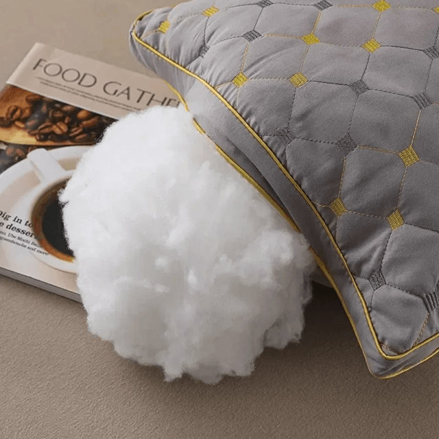 VelvetCloud High Rebound Feather Velvet Pillow Core 2