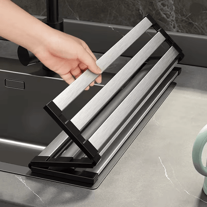 SinkPro Retractable 304 Stainless Steel Drain Rack