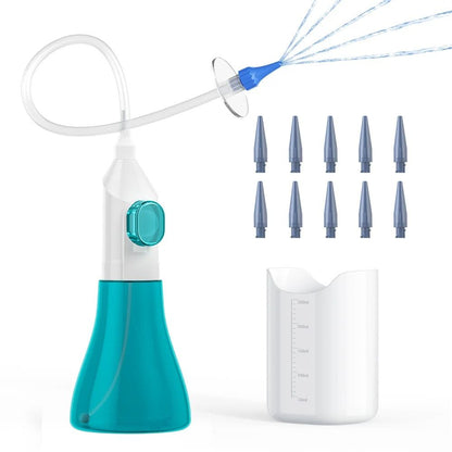 Manual Ear Irrigation Flushing System WaterBased Ear Wax Removal Cleaner Kit 6