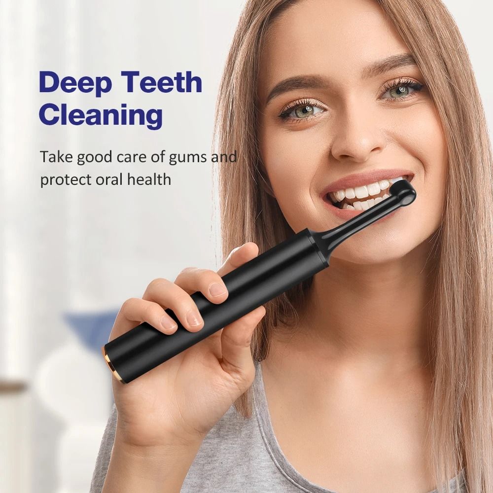 Electric Dental Teeth Polisher Ultrasonic Oral Cleaner With Tartar And Stain Remover Kit 1