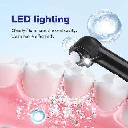 Electric Dental Teeth Polisher Ultrasonic Oral Cleaner With Tartar And Stain Remover Kit 5
