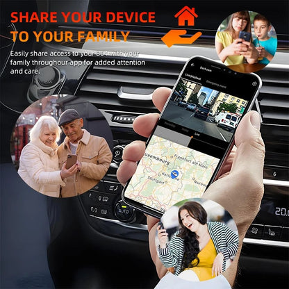 E ACE 4G Dash Cam With Remote Access GPS Collision Alert And Real Time Playback 2
