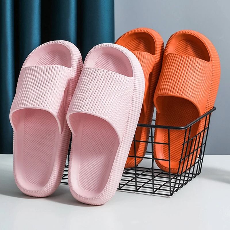 Women Cloud Platform Slippers With Soft EVA Sole For Indoor And Beach Wear 1