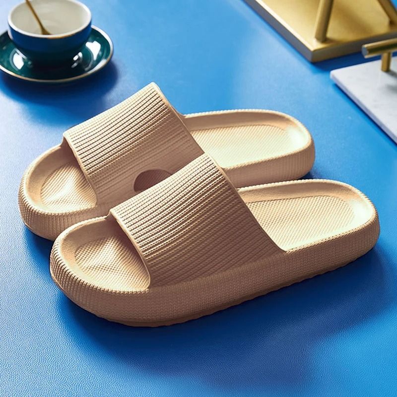 Women Cloud Platform Slippers With Soft EVA Sole For Indoor And Beach Wear 13