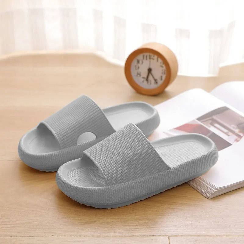 Women Cloud Platform Slippers With Soft EVA Sole For Indoor And Beach Wear 14