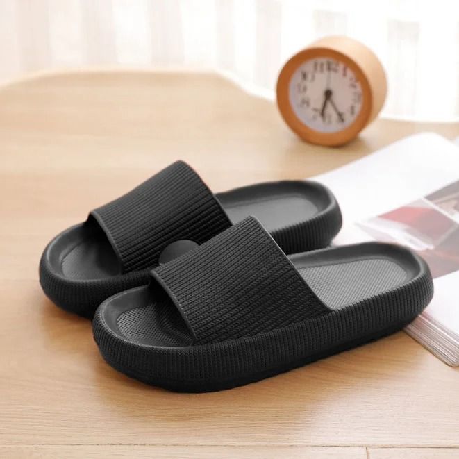 Women Cloud Platform Slippers With Soft EVA Sole For Indoor And Beach Wear 8
