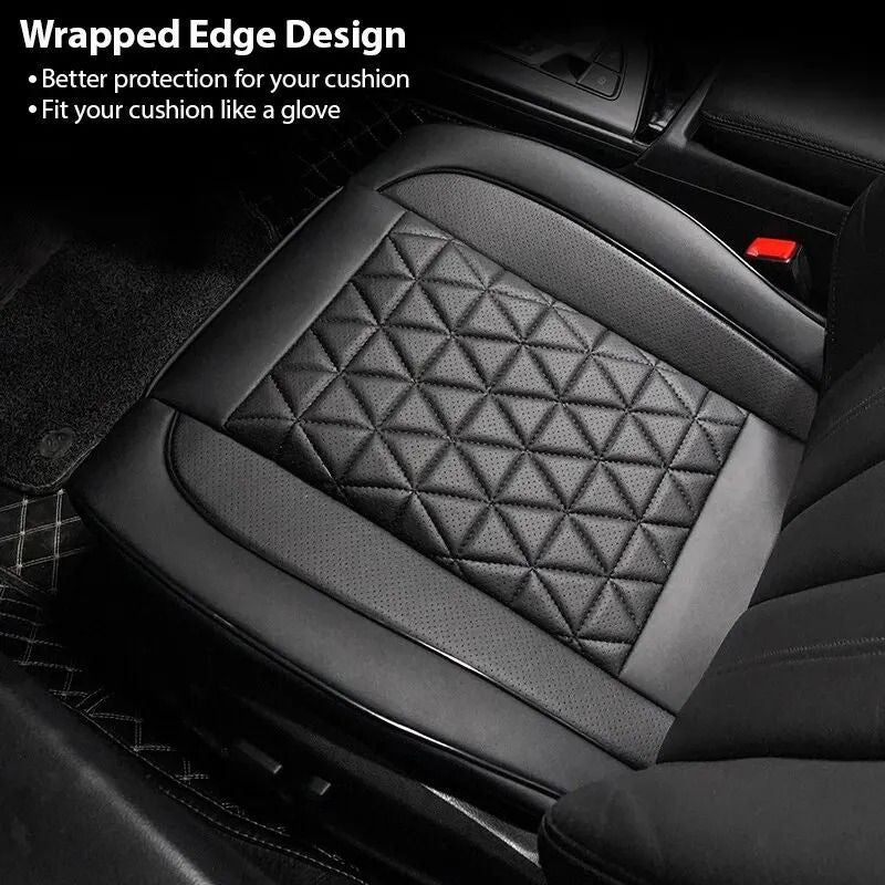 Universal PU Leather Front Car Seat Cover Cushion For Auto Interior Protection And Comfort 1