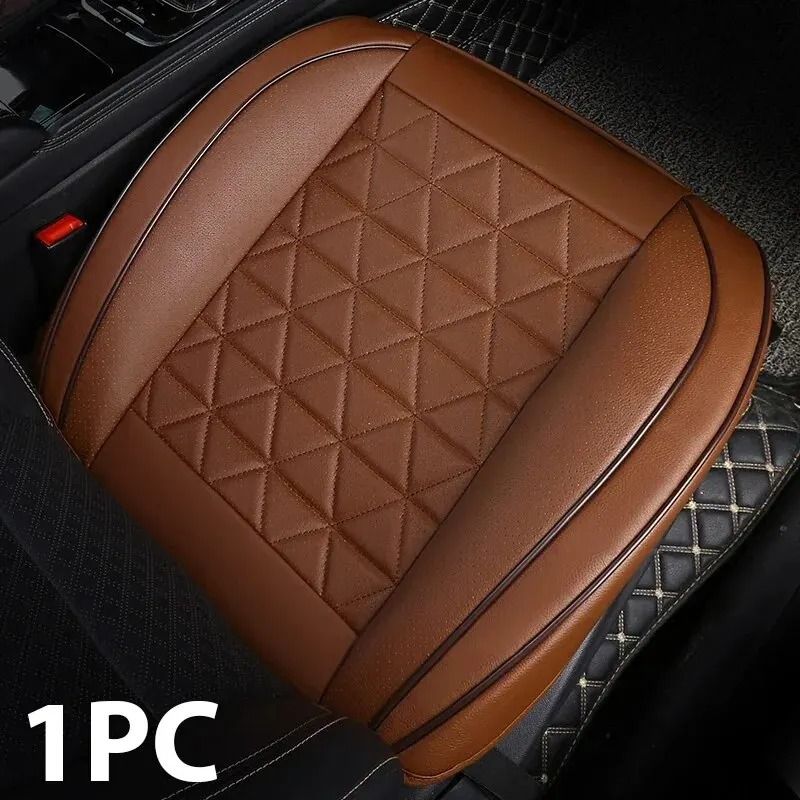 Universal PU Leather Front Car Seat Cover Cushion For Auto Interior Protection And Comfort 8
