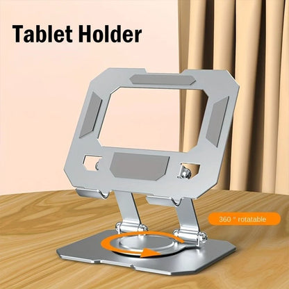 360 Degree Rotatable Adjustable Desktop Tablet Stand for iPad and Tablets 4.7 to 12 Inch
