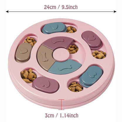 Interactive Dog Food Hiding Bowl For Slow Feeding And Boredom Relief 6