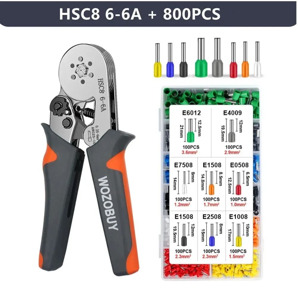 Ferrule Crimping Tool With Precision Pliers For Electrical Wire Terminal Repair And Connection 11