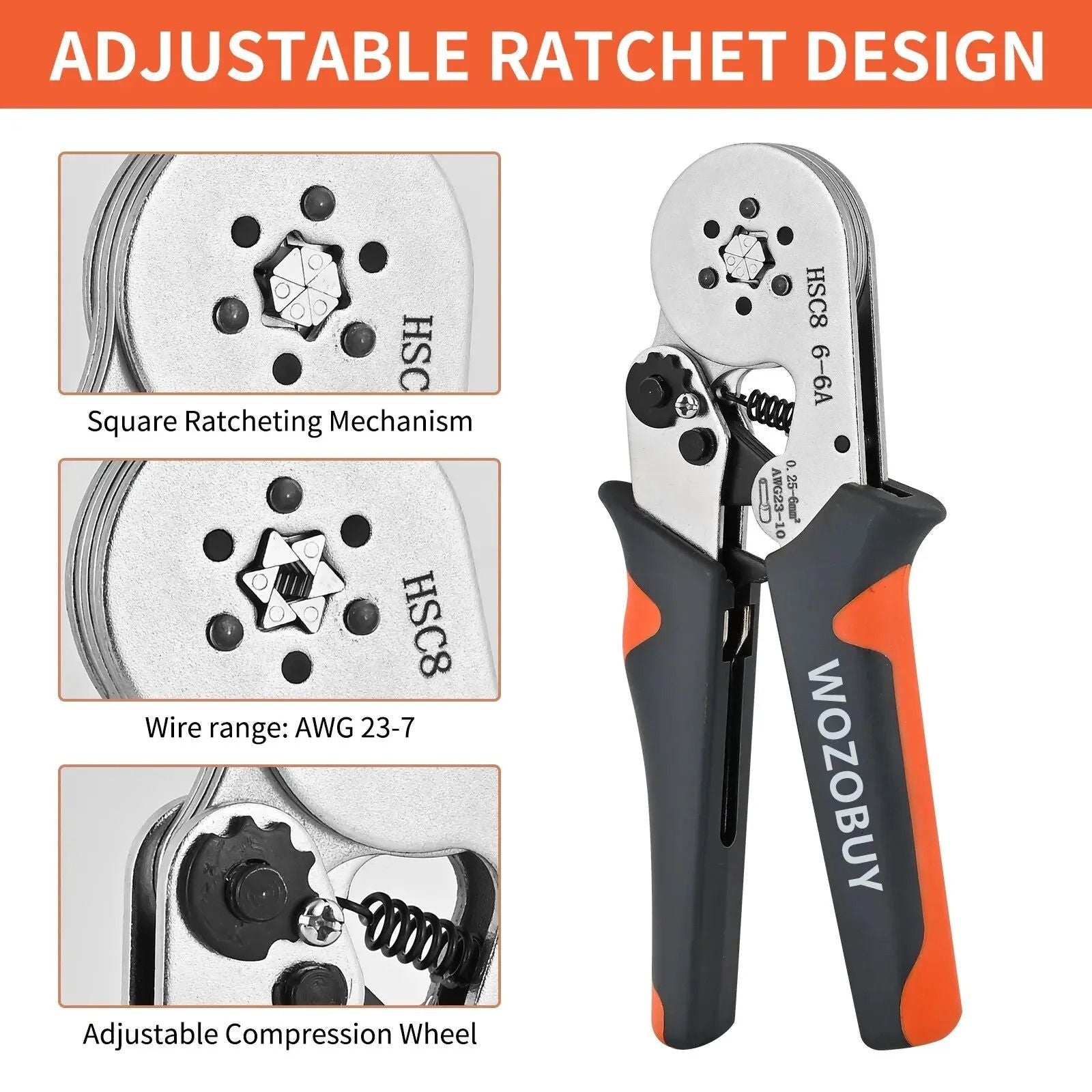 Ferrule Crimping Tool With Precision Pliers For Electrical Wire Terminal Repair And Connection 2
