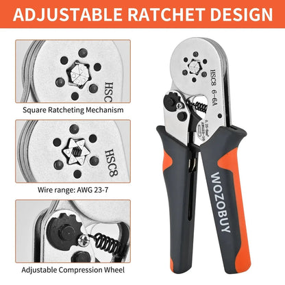 Ferrule Crimping Tool With Precision Pliers For Electrical Wire Terminal Repair And Connection 2