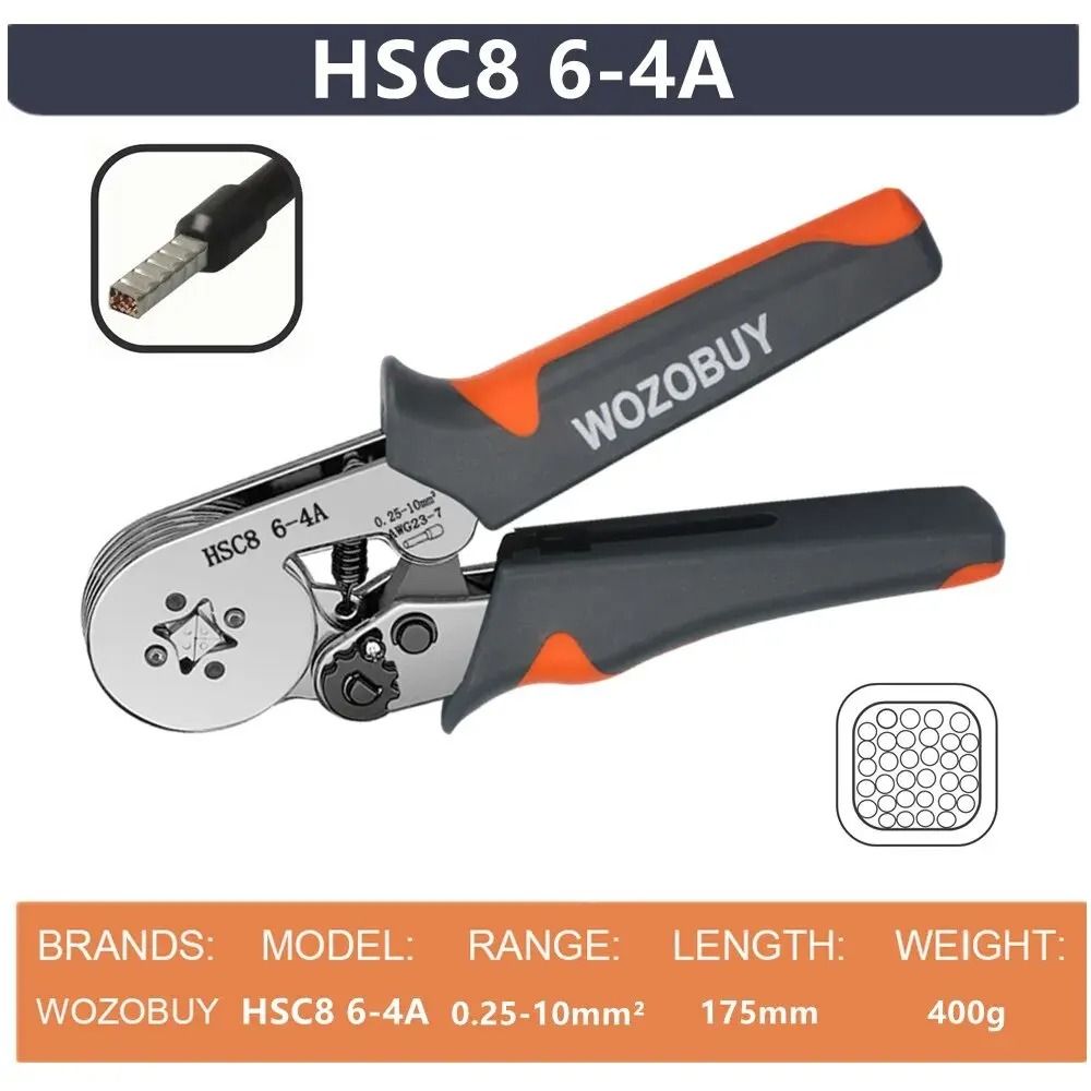 Ferrule Crimping Tool With Precision Pliers For Electrical Wire Terminal Repair And Connection 3