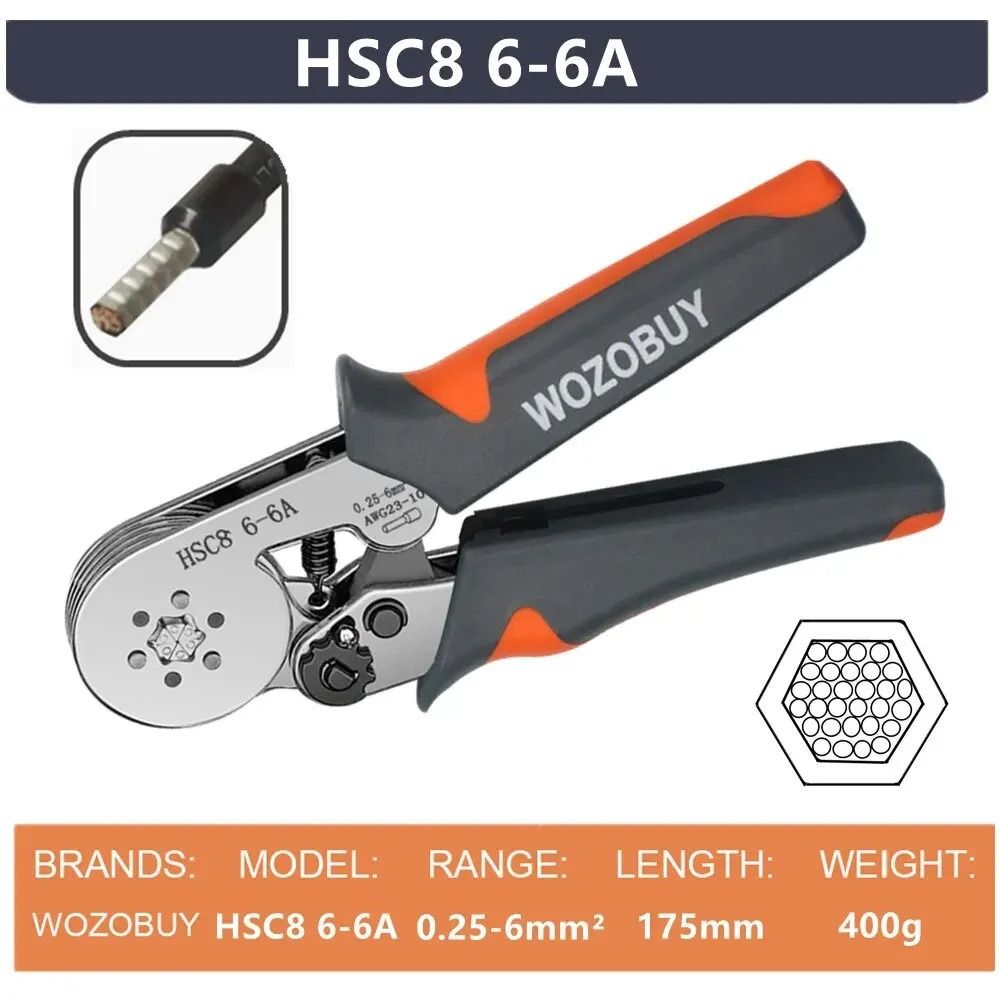 Ferrule Crimping Tool With Precision Pliers For Electrical Wire Terminal Repair And Connection 4