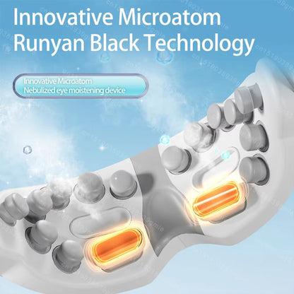 Bluetooth Steam Eye Massager With Heat Acupressure  Kneading  SpaGrade Eye Therapy For Fatigue Reli 2