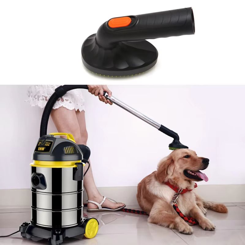 Pet Grooming Vacuum Brush Attachment – 32mm Tool for Dog & Cat Hair Removal