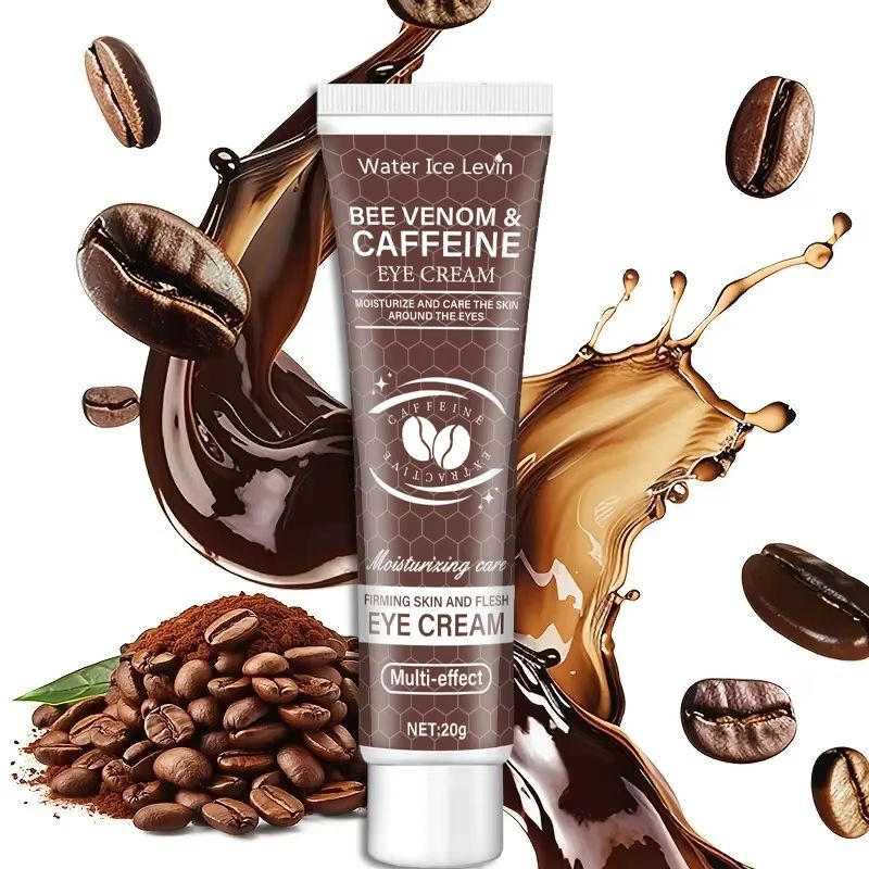 Natural Caffeine Firming Eye Cream – Moisturizing Anti-Aging Formula for Dark Circles, Puffiness & Fine Lines (20g)