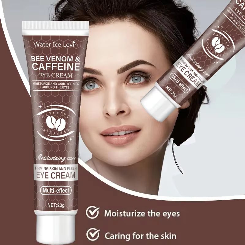 Natural Caffeine Firming Eye Cream  Moisturizing AntiAging Formula For Dark Circles Puffiness  Fine 3