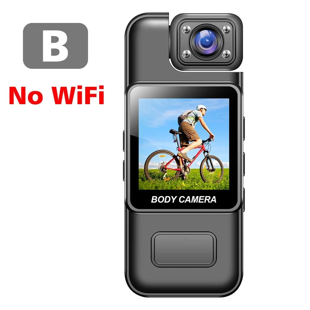 Mini HD Body Camera With Night Vision And Optional WiFi 7