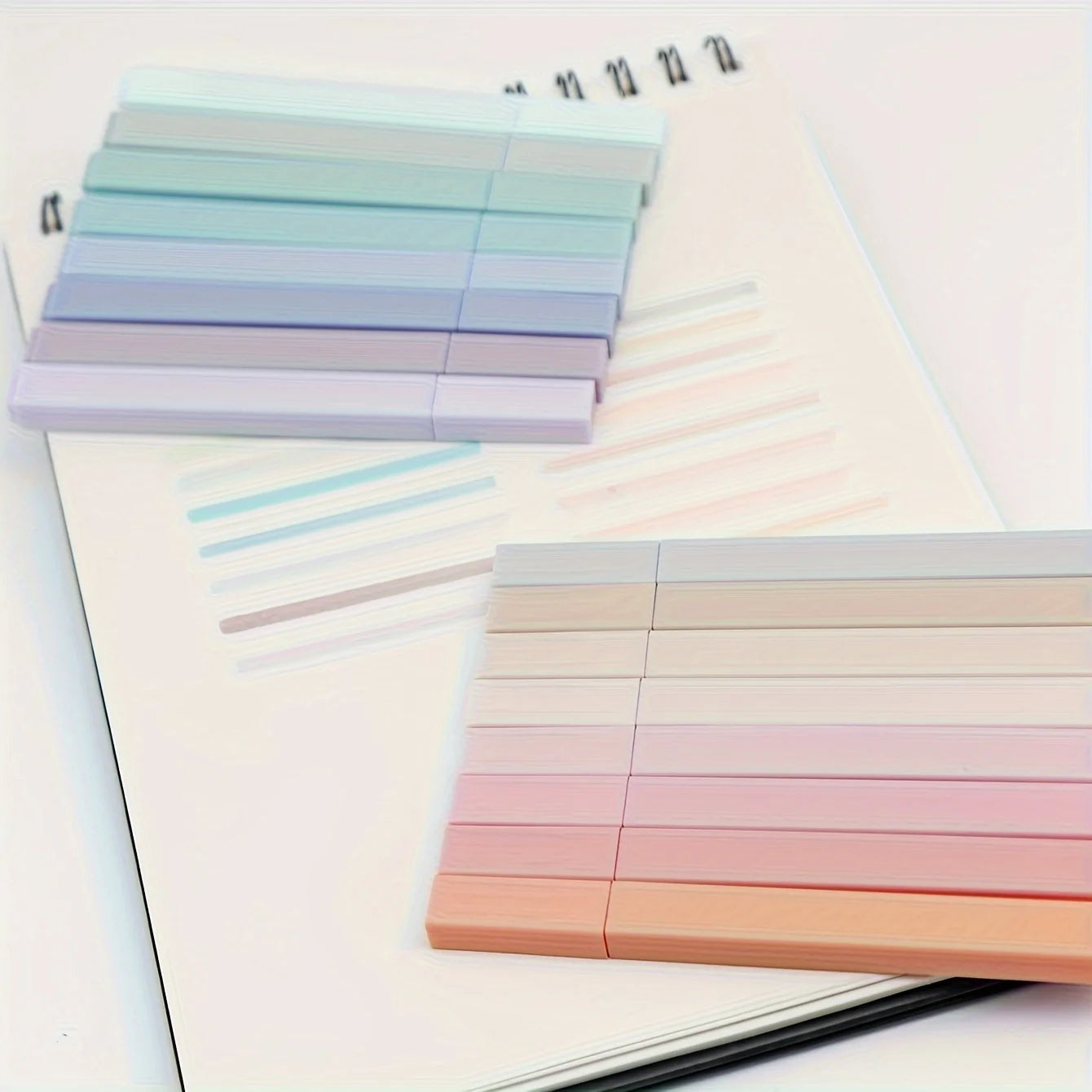 Square Highlighter Markers, Stationery for Journaling, School Office Supplies for Students and Art Lovers