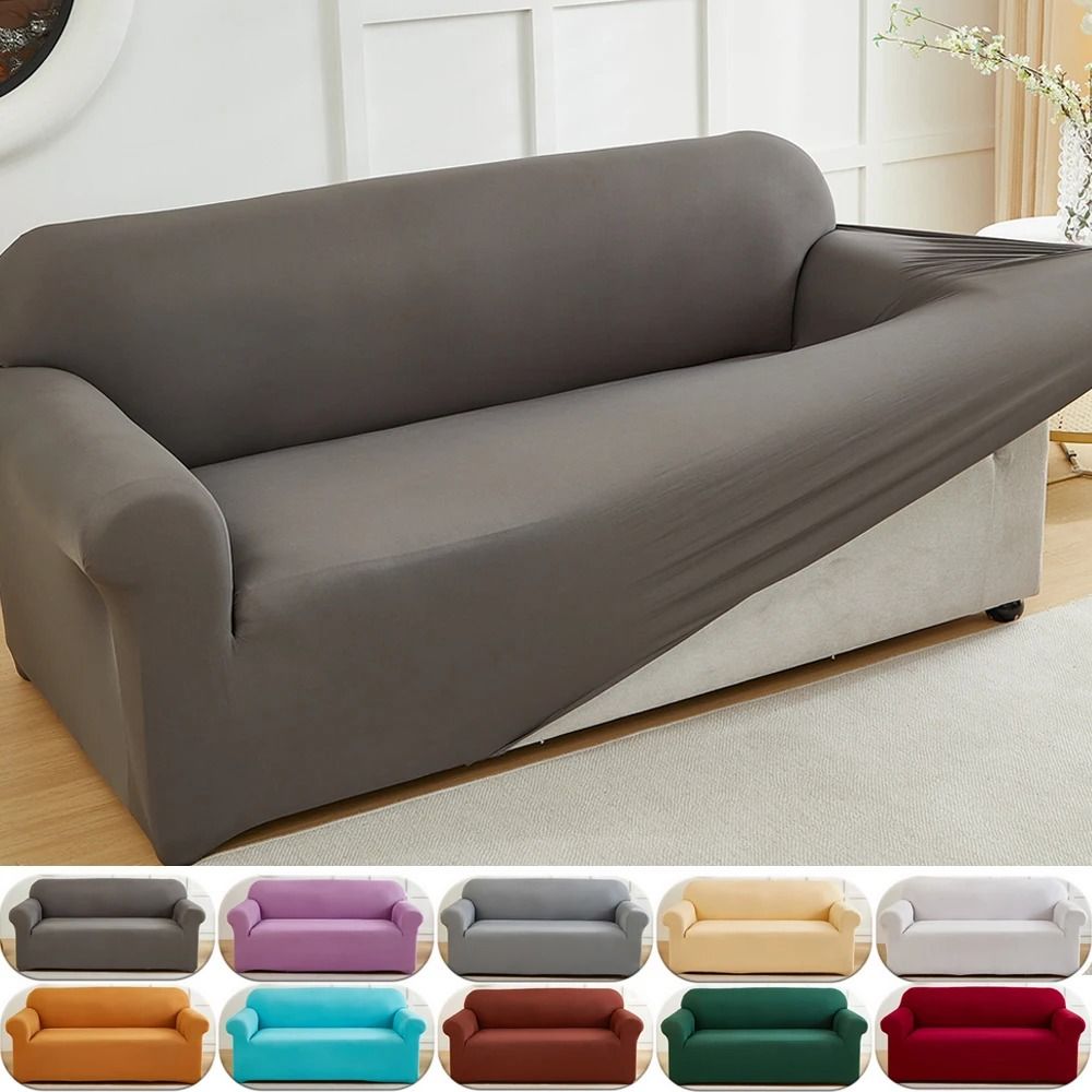 Stretch Sofa Slipcover for Living Room Furniture Protection