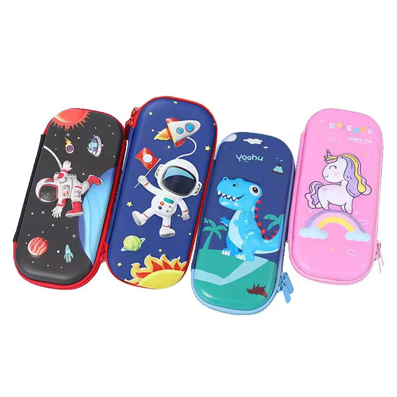 Cartoon Pencil Case for Kids, Cute Large Capacity Pencil Case Bag, School Stationery Organizer, Gift for Students